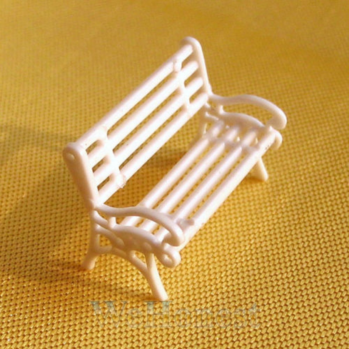 8 pcs true OO gauge Park Benches platform settee #CW 8 pcs true OO gauge Park Benches platform settee #CW